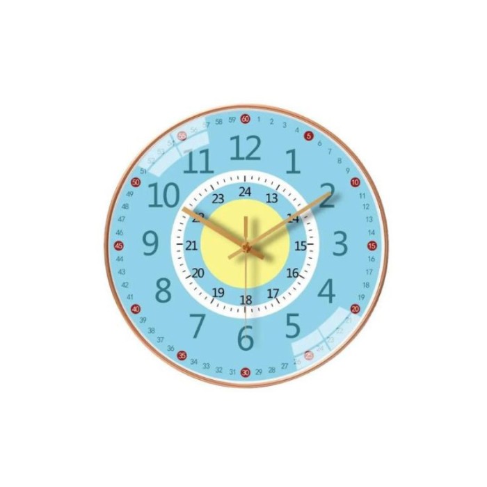 Ceas de perete, pentru copii, Happy Time, 30 cm