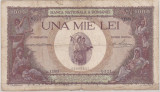 ROMANIA 1000 LEI 1939 SUPRATIPAR Uzata