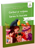 Cumpara ieftin Invat sa citesc! Corbul si vulpea. Sarea in bucate