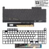 Tastatura Laptop Gaming, Asus, TUF A16 Advantage Edition A16 FA617N, FA617NS, FA617NSR, FA617NT, FA617NTR, iluminata, RGB, alba, layout US