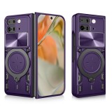Husa pentru google pixel 9 pro fold - guard pro, pro anti-spy, purple