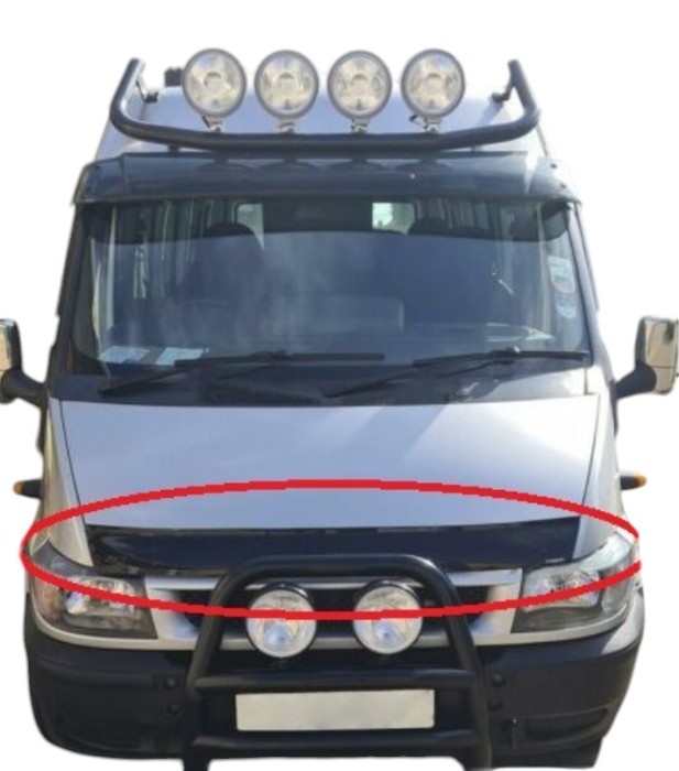 Deflector capota Ford Transit 2000-2005