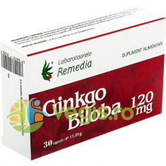 Ginkgo Biloba 120mg 30cps