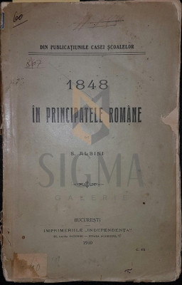 1848 IN PRINCIPATELE ROMANE, 1910 foto