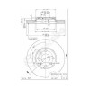 Set disc frana Opel Astra F Box / Estate (T92) 10.91-01.99, Astra F Classic Estate (T92) 01.98-01.05, Astra F Convertible (T92) 03.93-03.01, Astra G, BREMBO
