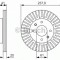 Disc frana RENAULT CLIO II (BB0/1/2, CB0/1/2) (1998 - 2005) BOSCH 0 986 479 850
