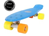 Penny board Mad Cruiser Original albastru cu rulmenti ABEC 7
