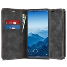 Husa piele Huawei Mate 10 Pro Techsuit Confy Cover, negru foto