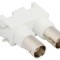 Conector BNC unghi 90&deg; 50&Omega; THT