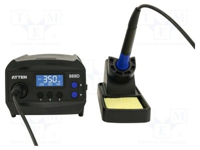 Staţie de lipit ATTEN 65W cu afişaj LCD și reglare digitală a temperaturii foto