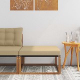 vidaXL Hocker de Exterior Lemn Solid de Acacia natural 900632