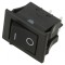 Comutator Rocker DPST ON-OFF 16A/250V negru IP67