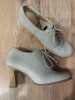 Superbe botine-pantofi dama TIMBERLAND Boot Company noi piele handmade foarte comode marime 40, Piele naturala, Gri