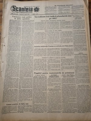 scanteia 27 ianuarie 1952-art. octav bancila,art. barlad foto