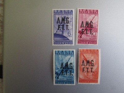 ITALIA TRIEST POSTA AERIANA MNH/MH=206 foto