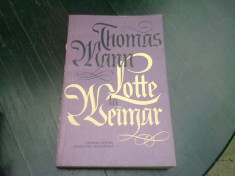 LOTTE LA WEIMAR - THOMAS MANN foto