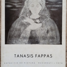 Tanasis Fappas, catalog de expozitie 1978