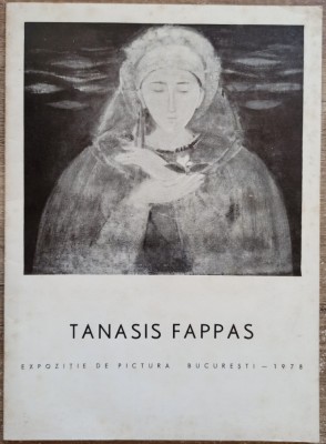 Tanasis Fappas, catalog de expozitie 1978 foto