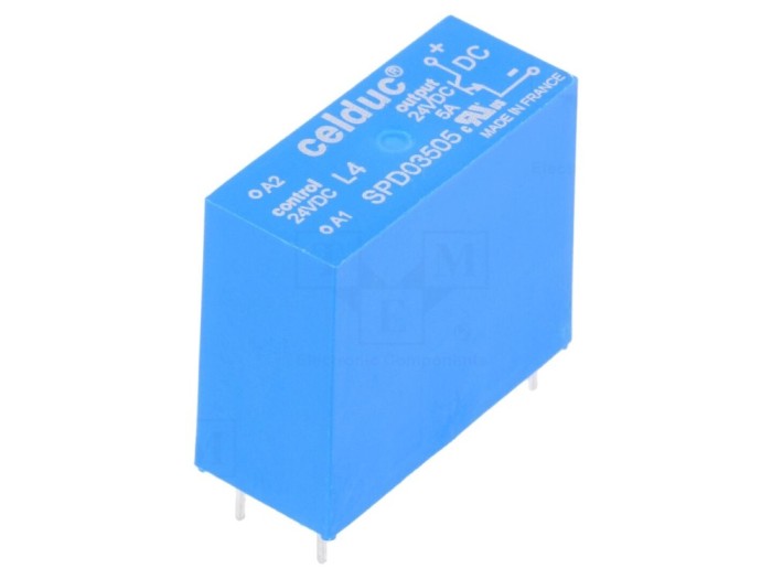 Releu semiconductor 10-30VDC 5A