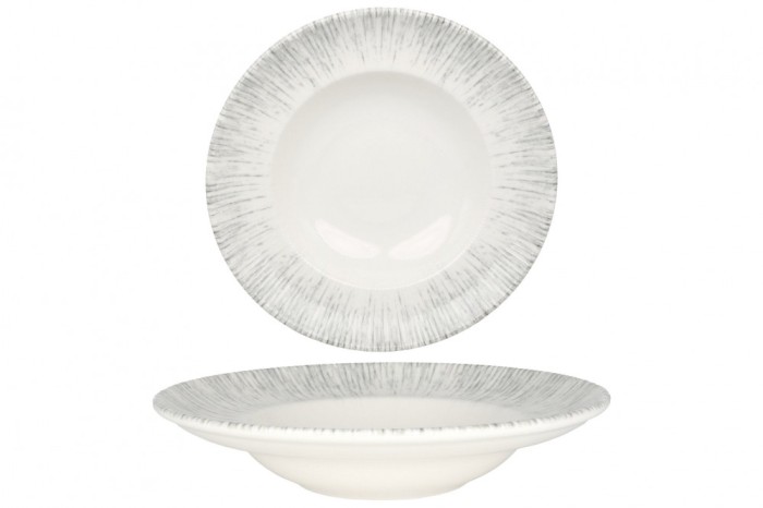 Bonna Farfurie cu paste - Iris - Por&Aring;&pound;elan - 27 cm (400cc) - set de 2