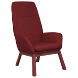 Cumpara ieftin Scaun de relaxare, rosu vin, material textil