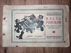 Balul pisicilor Album ilustrat in versuri pentru copii- Anna Antenliu foto