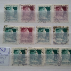 1949-Wurtemberg-3 seturi complete+bonus,Mi=+200$ - MNH+stampilate-Perfect