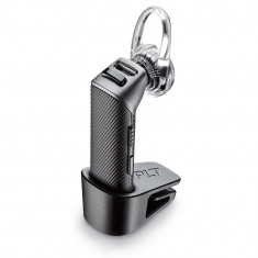 Casca Bluetooth Plantronics, Explorer 110/R Carbon + Incarcator de masina, Negru foto