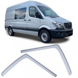 Deflector de vant, protectie &icirc;mpotriva ploii, protectie &icirc;mpotriva vantului, transparent, potrivit pentru Mercedes Sprinter W906 06-18 Performance Auto