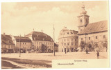 3101 - SIBIU, Market, Romania - old postcard - unused, Necirculata, Printata