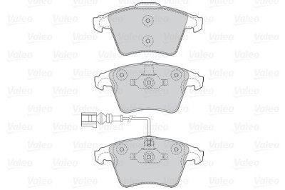 VALEO 302041 FIRST set placute frana,frana disc foto