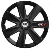 Set 4 Capace Roti GTX Negru Carbon R14, pentru Fiat, Autohelix MSA