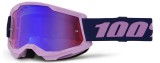 Ochelari atv/cross 100% Strata 2 Purple, lentila oglinda rosie/albastra Cod Produs: MX_NEW 26014051PE