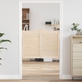 vidaXL Uși oscilante natural 80 x 50 cm Lemn masiv de pin 42047167