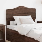 vidaXL Tăblie cap cu headboard Stejar &icirc;nchis 80 cm Lemn compozit 888723