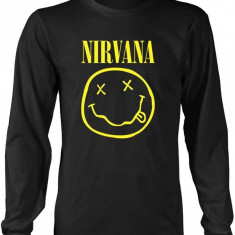 Bluza barbati M Nirvana - Smiley Logo CD In Utero