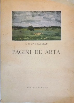 PAGINI DE ARTA - K.H. ZAMBACCIAN foto