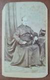 Fotografie tip CDV, prelat, sfarsit de secol XIX