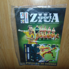 Revista Ziua Sport + DVD - Romania -Anglia 1998 -tipla