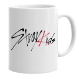 Cana alba personalizata stray kids logo, INOVATIX&reg;. 330 ml