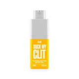 Gel intim INTT Suck my Clit, acțiune triplă de vibrație, pulsație și efect de &icirc;ncălzire progresivă, aromă de mango, 15 ml
