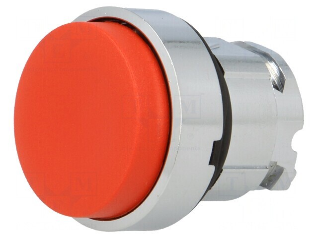 Comutator 22mm Roșu Acționat prin Apăsare