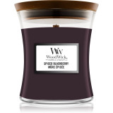 Cumpara ieftin Woodwick Spiced Blackberry lum&acirc;nare parfumată cu fitil din lemn 275 g