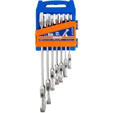WADFOW - SET 7 CHEI COMBINATE CAP FLEZIBIL CU CLICHET - 8-19MM PowerTool TopQuality