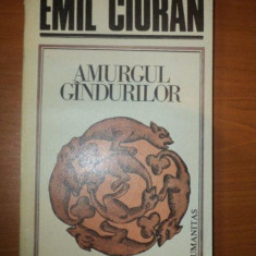 AMURGUL GANDURILOR - EMIL CIORAN