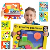 TABLOU EDUCATIV CU PUSTE PENTRU COPII TABLOURI CREATIVE MOZAIC