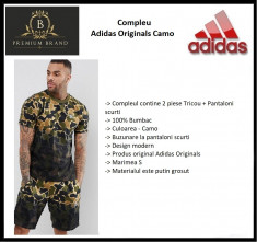 In STOC! Set Adidas Originals Camo - Original - Marimea S - Bumbac foto