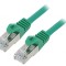 Patch Cord S/FTP Cat 6a Cupru LSZH Verde 1m Cablexpert
