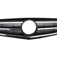 Grila centrala crom/negru noua MERCEDES-BENZ C-CLASS (W204) an 2007-2015