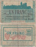 1915, 1 Franc (Jean Pirot JP.027.18) - B&eacute;ziers (Franţa)